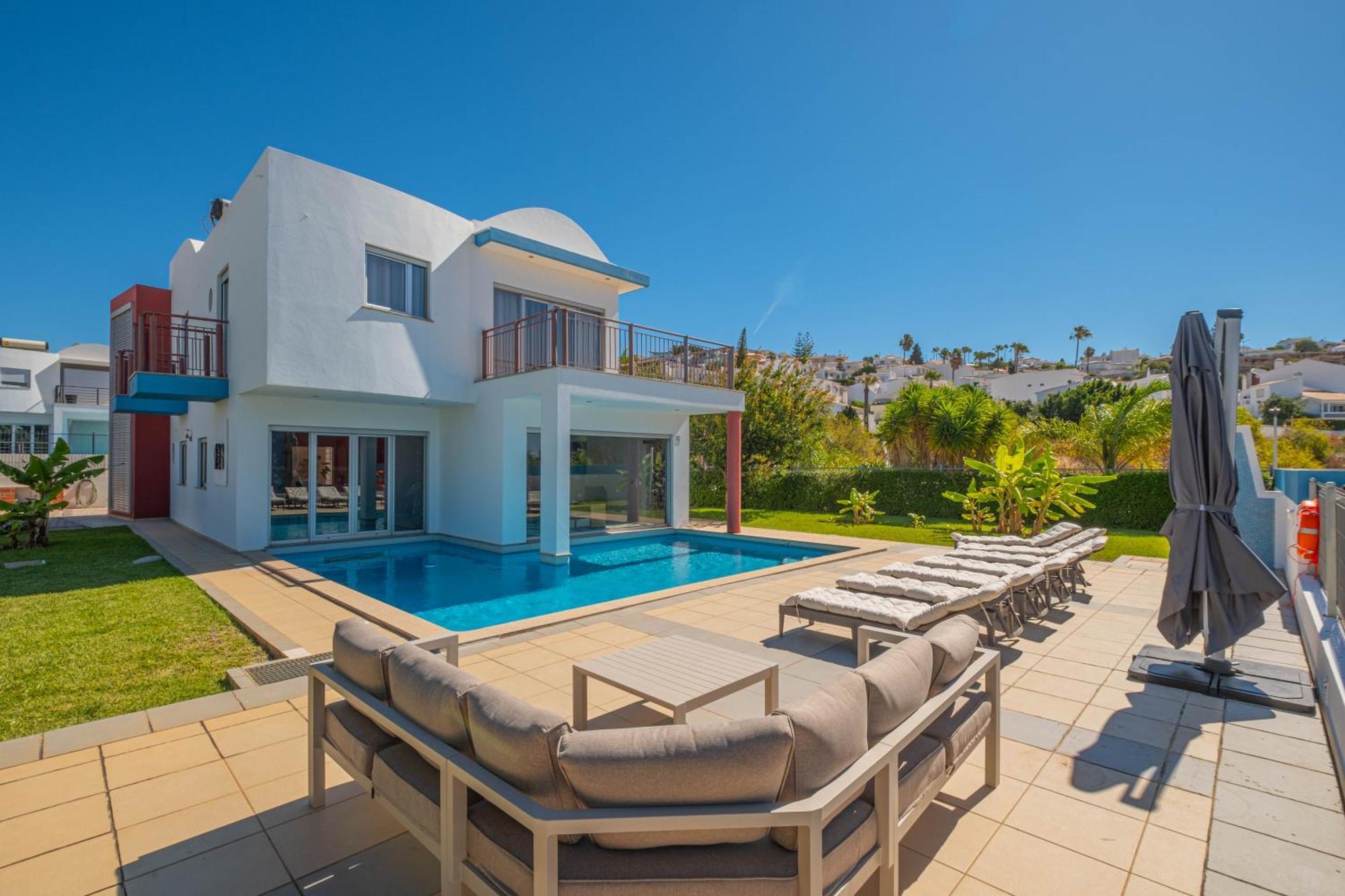Capetown Marina Luxury Villa - Private Pool Albufeira Exteriör bild
